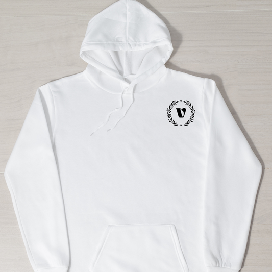 black and white lion Virago hoodie