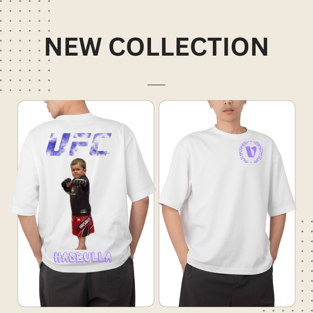 Hasbulla UFC baby blue Virago t-shirt