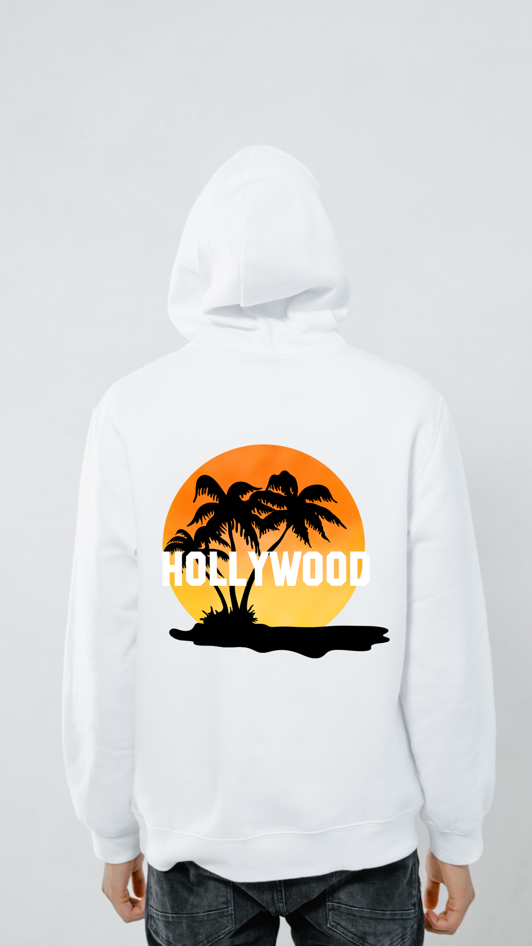 Limited edition sunset hollywood hoodie collection